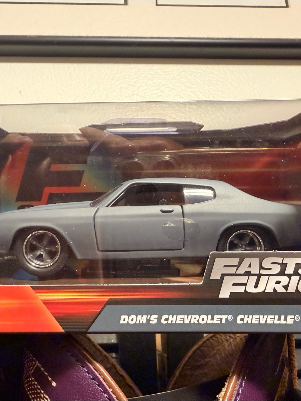 Dom's Chevrolet Chevelle Die-Cast Car - Light Gray
